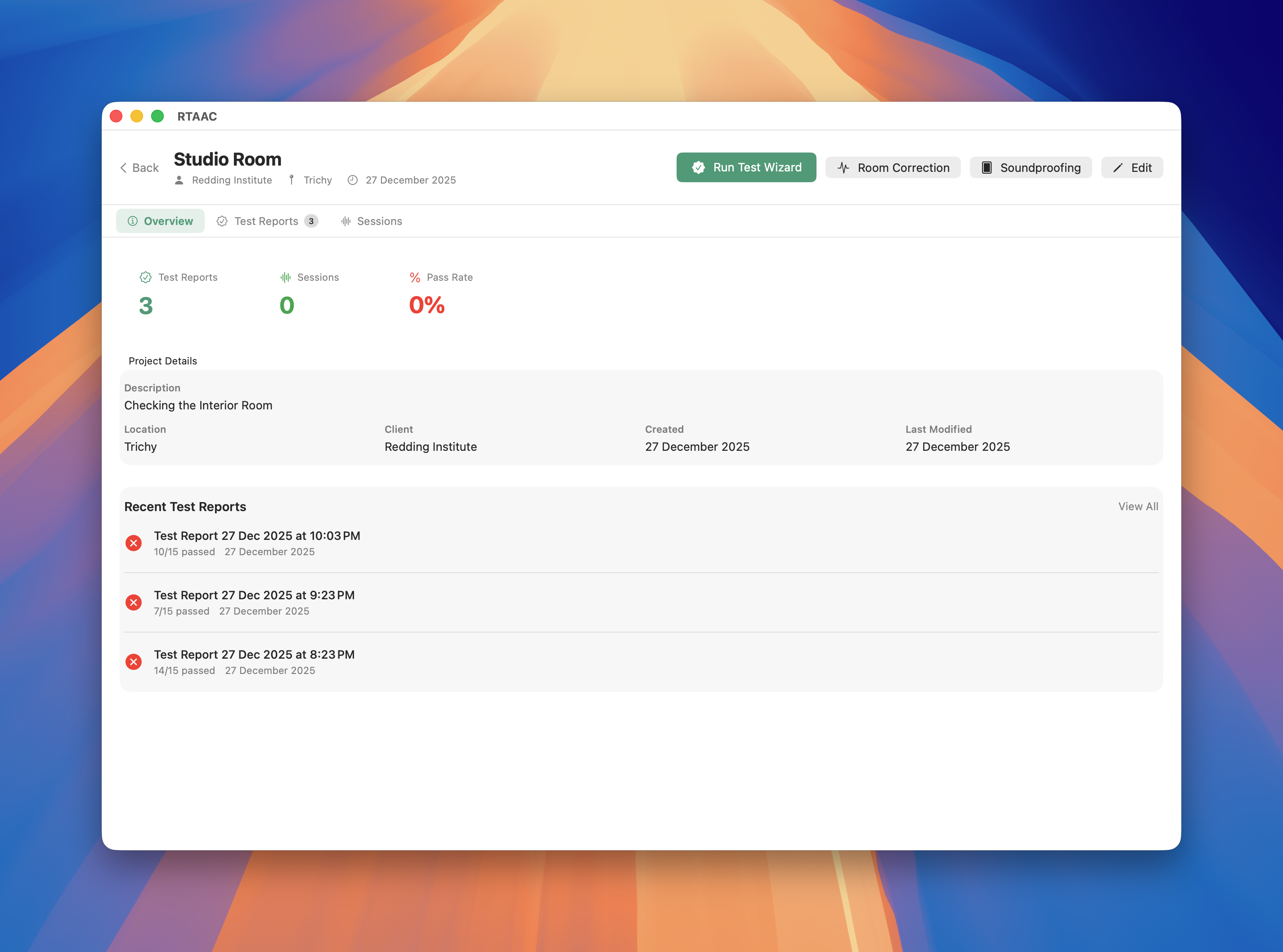 RTAAC Measurement Tools
